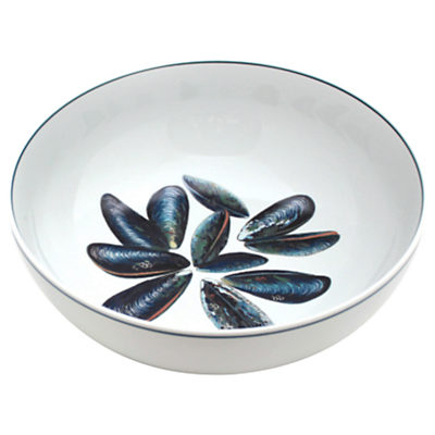 Jersey Pottery Seaflower 23cm Mussels Bowl